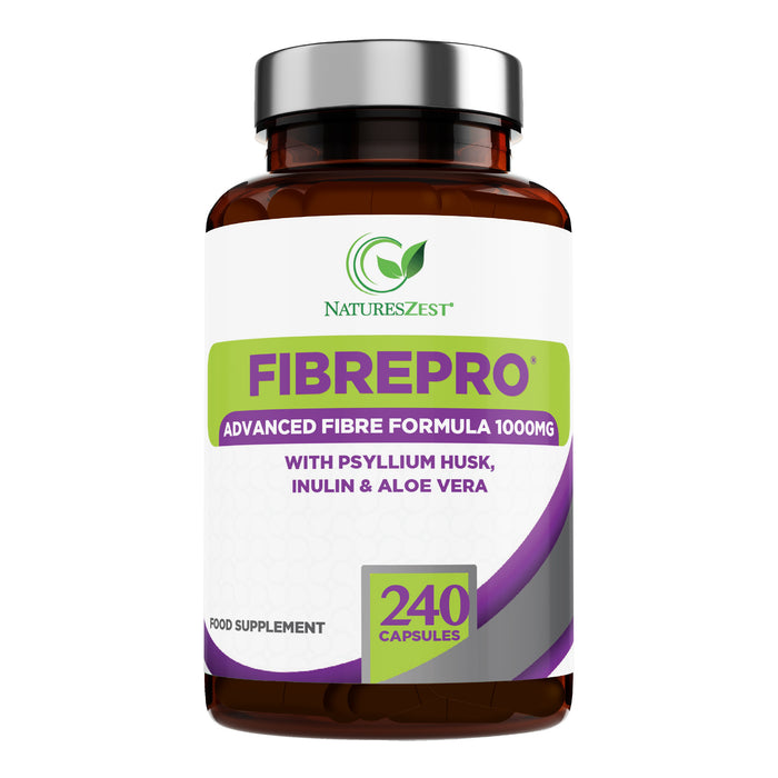 Fibre Pro 1000mg Daily Fibre Supplement, 240 Vegan Capsules