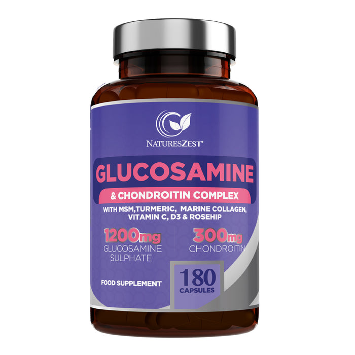 Glucosamine and Chondroitin Complex With MSM 180 Max Strength Capsules