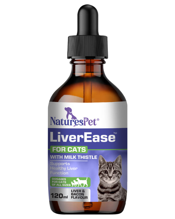 LiverEase for Cats – Advanced Liver Care Supplement 120ml Liquid