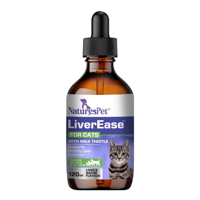 LiverEase for Cats – Advanced Liver Care Supplement 120ml Liquid