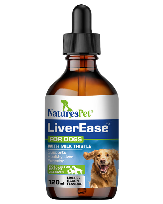LiverEase for Dogs – Advanced Liver Care Supplement 120ml Liquid