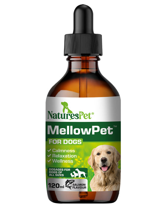 MellowPet for Dogs – Advanced Calming Supplement for Stress and Anxiety 120ml Liquid