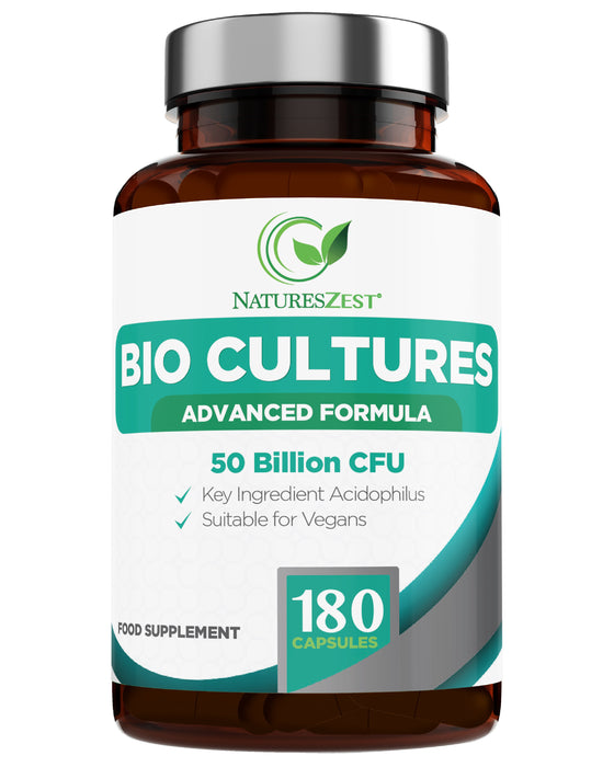 Probiotics Supplement 50 Billion CFU With Prebiotic for Gut & Digestive Health