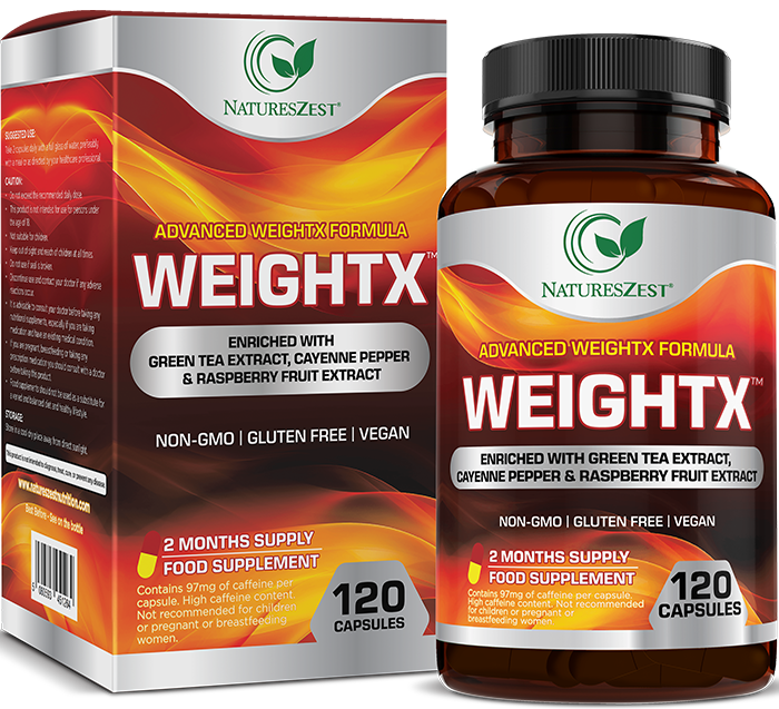 WeightX Advanced Formula – Supplement for Metabolic Support & Nutrient Balance with Green Tea & Chromium, 120 Capsules for Women & Men