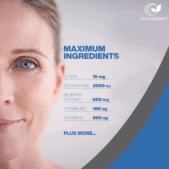 DRAFT Macu XL Lutein & Zeaxanthin Eye Supplement for Vision Health Natures Zest