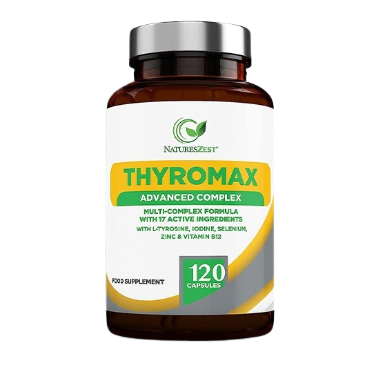 Thyroid Support Supplement for Women & Men - 120 Vegan Capsules