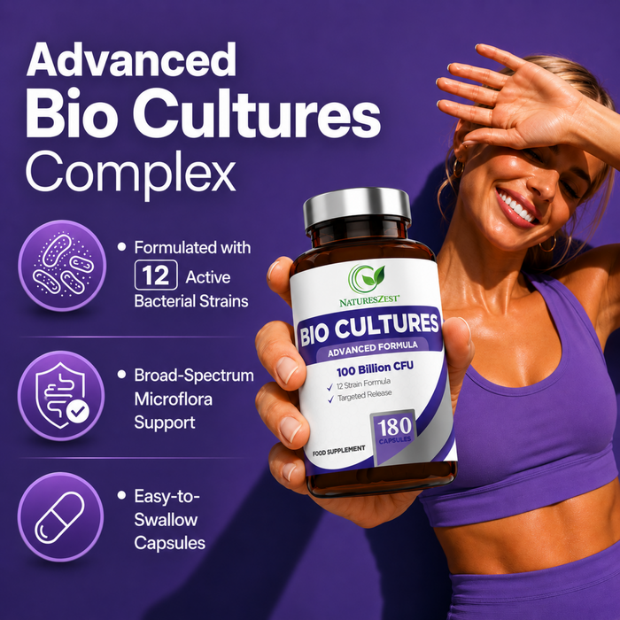 Ultra Strength Daily Probiotic 100 Billion CFU with 12 Strains – Intensive Gut & Digestive Support, 180 Capsules