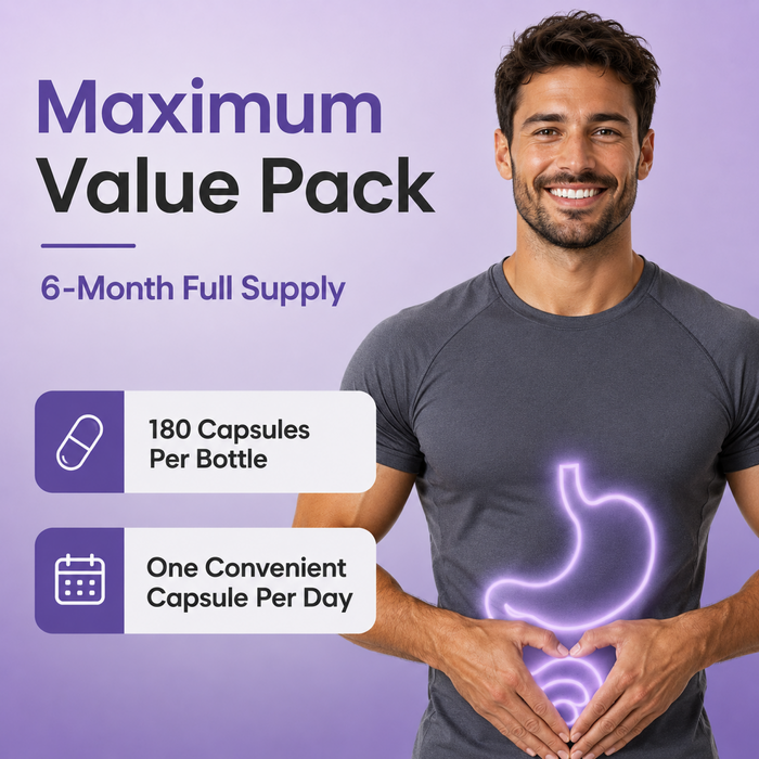Ultra Strength Daily Probiotic 100 Billion CFU with 12 Strains – Intensive Gut & Digestive Support, 180 Capsules