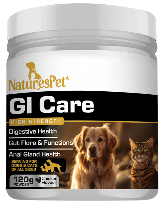 Natures Pet GI Care - Pre & Probiotic for Dogs and Cats – Advanced Digestive Support