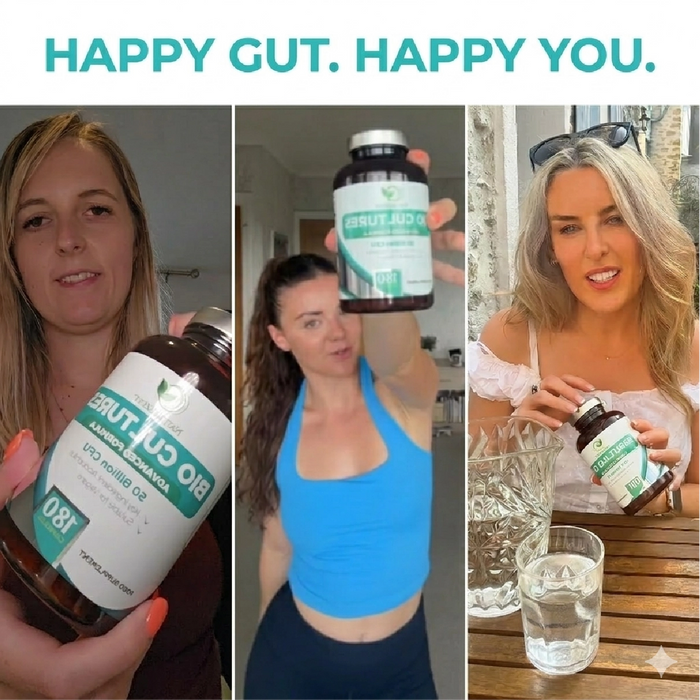 Daily Probiotic 50 Billion CFU with 6 Strains – Gut, Digestive & Immune Support with Prebiotics, 180 Capsules