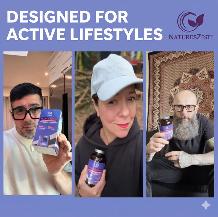 Joint Care Supplement with Glucosamine, Chondroitin & MSM – High Strength Complex, 180 Capsules for Mobility & Flexibility Support