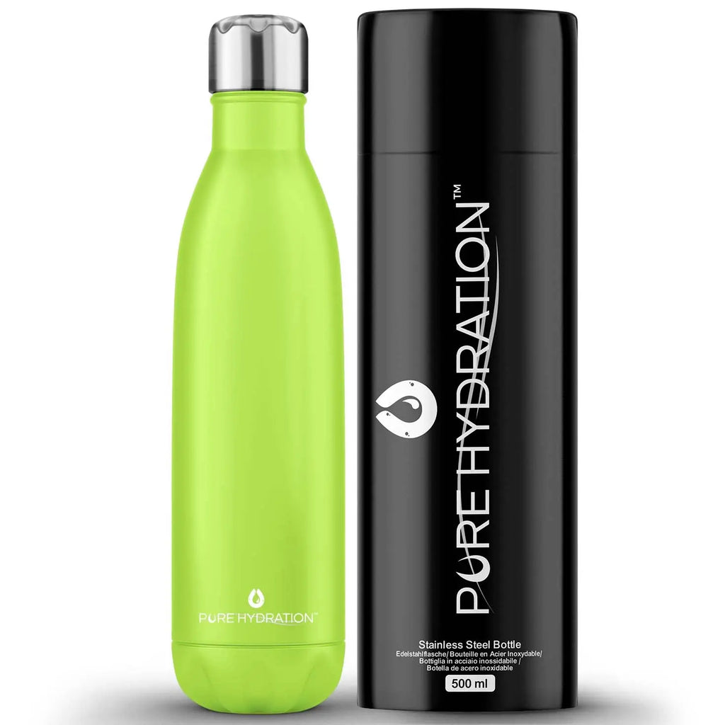 Insulated Stainless Steel Water Bottle – Keeps Drinks Hot 12 Hours & Cold 24 Hours