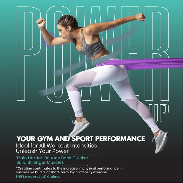 Creatine Tablets for Energy, Strength & Performance – High Strength Creatine Monohydrate 3000mg, 360 Tablets for Men & Women