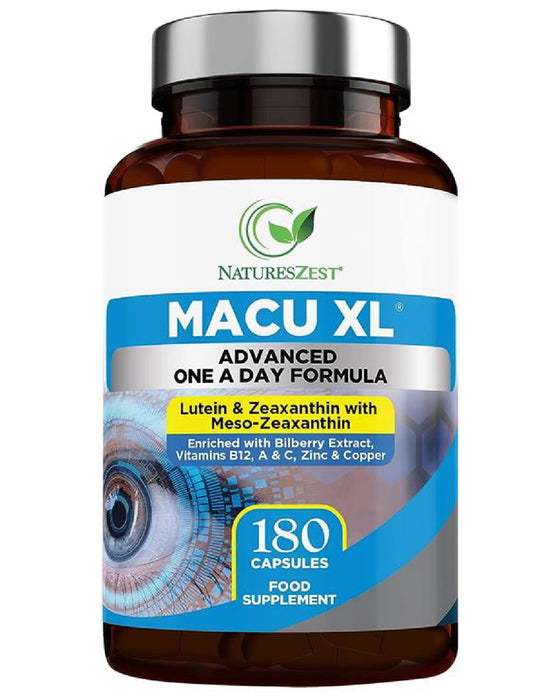 Macu XL lutein and zeaxanthin Eye Supplement for Vision Health