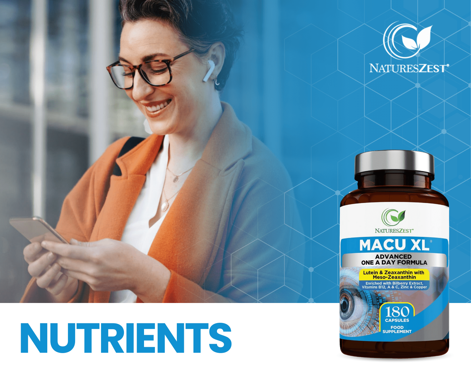 Macu XL lutein and zeaxanthin Eye Supplement for Vision Health ...
