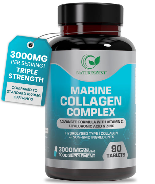 Marine Collagen Complex – 90 Tablets - Natures Zest