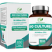 Probiotics Supplement 50 Billion CFU With Prebiotic for Gut & Digestive Health 6 Month Supply Natures Zest