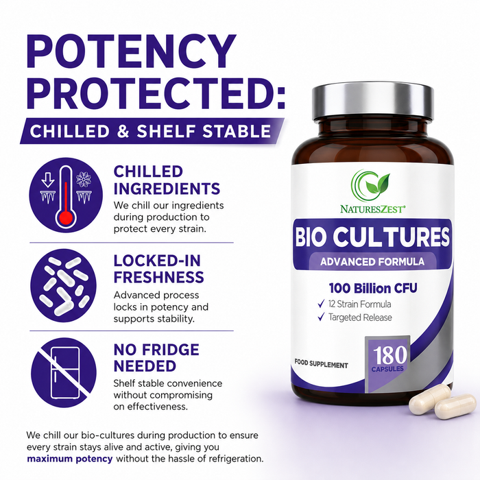 Ultra Strength Daily Probiotic 100 Billion CFU with 12 Strains – Intensive Gut & Digestive Support, 180 Capsules