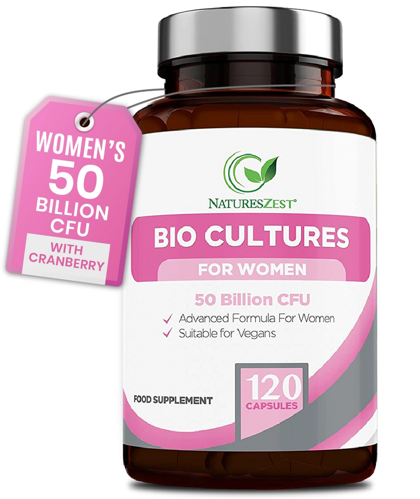 Probiotics 50 Billion CFU Prebiotics 4 Months Supply 120 Capsules