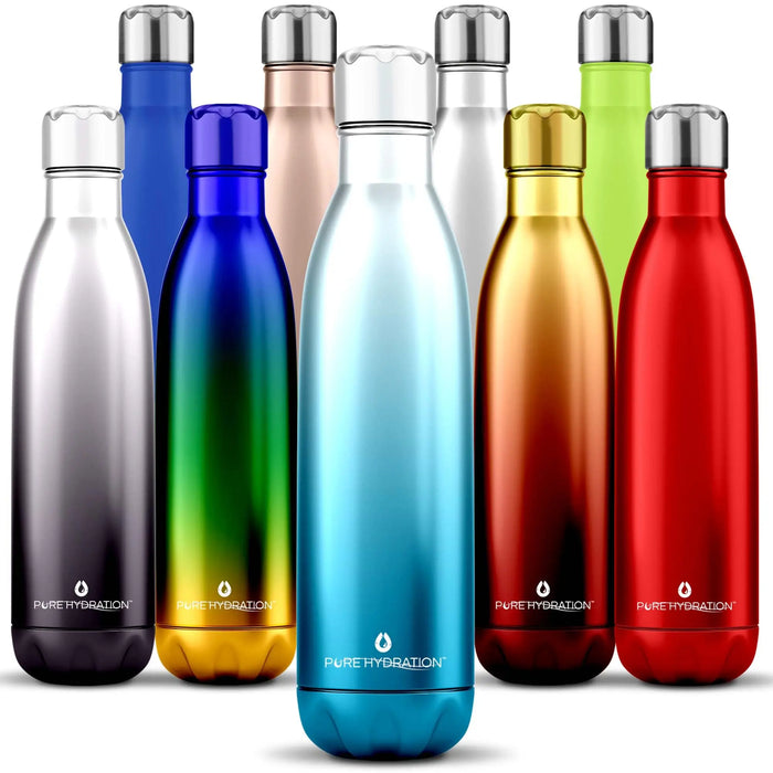 Stainless Steel Water Bottle 500ml - 12 Hours Hot & 24 Hours Cold Drinks